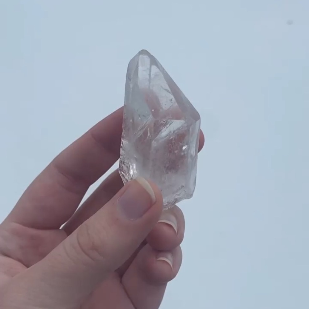 Clear Quartz crystal point